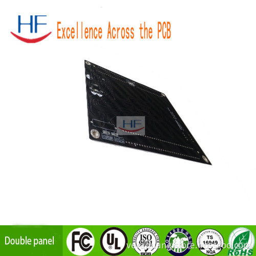 Double-Sided Circuit PCB Black Oil Hf Fast Delivery Time Print Circuit Boards PCB